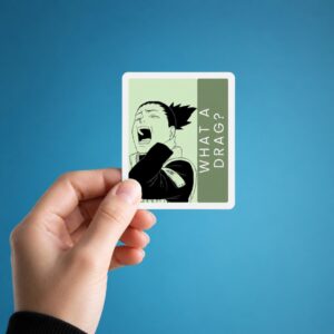 What A Drag? – Anime Meme Sticker