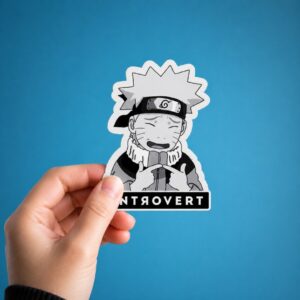 Introvert Anime Sticker
