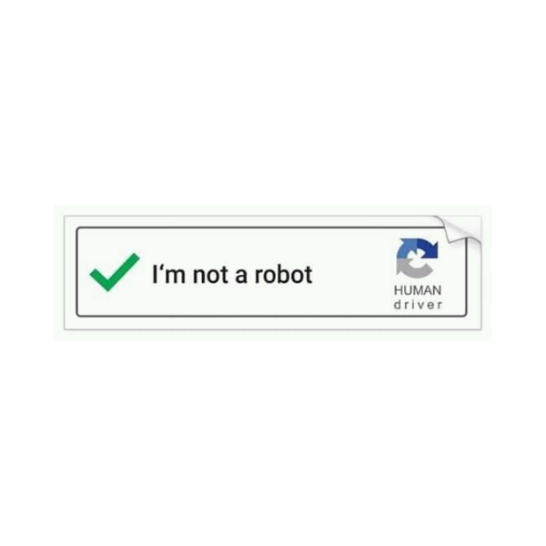 I'm Not a Robot – CAPTCHA Sticker - Image 3