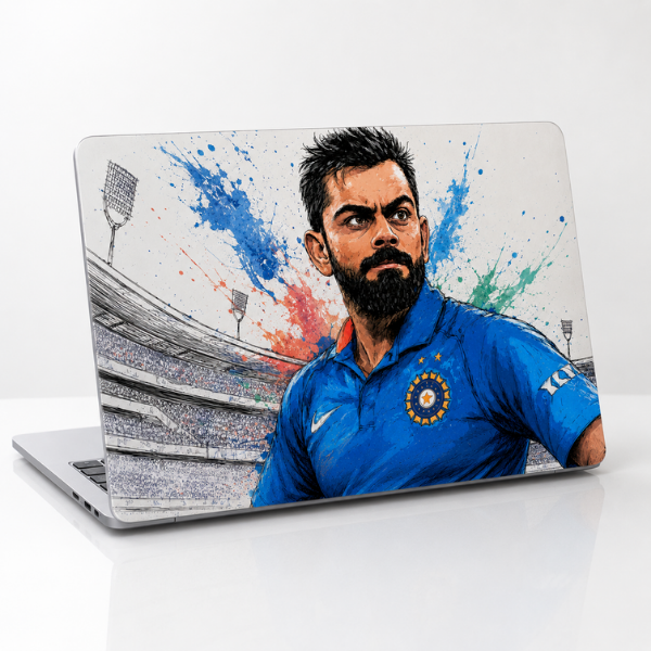 King of the Game – Indian Cricket Laptop Skin - Image 2