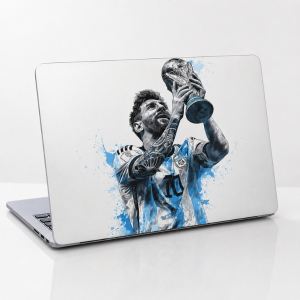 The Beautiful Game – Football Champion Laptop Skin - Image 2