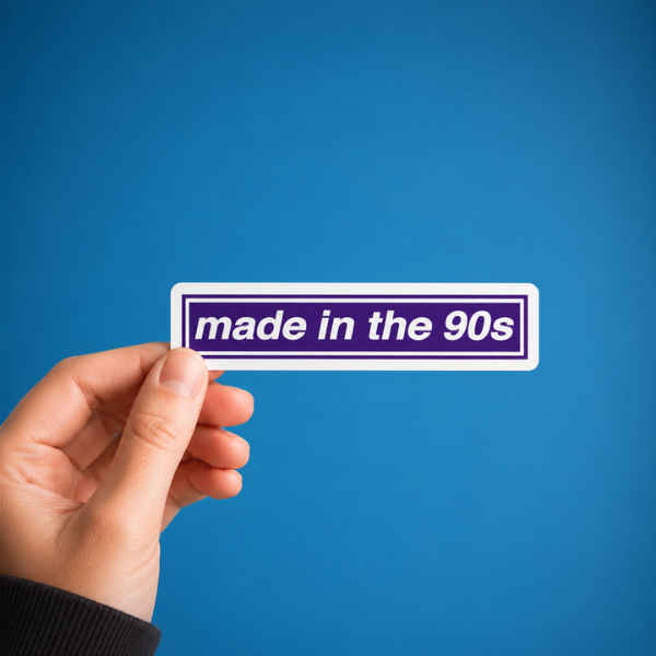 Made in the 90s – Retro Sticker