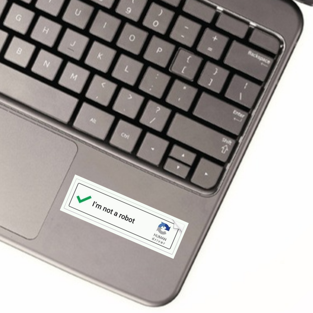 I'm Not a Robot – CAPTCHA Sticker - Image 2