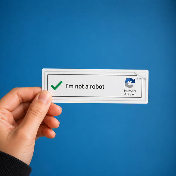 I'm Not a Robot – CAPTCHA Sticker