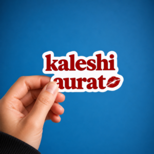 Kaleshi Aurat – Desi Meme Sticker