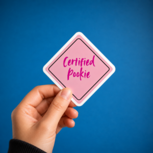 Certified Pookie – Cute & Funny Sticker