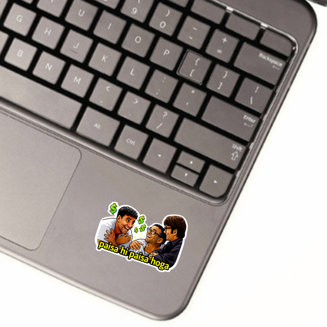 Paisa Hi Paisa Hoga – Bollywood Meme Sticker - Image 2
