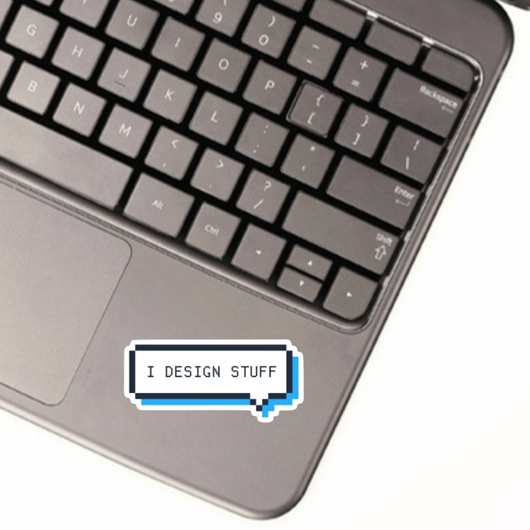 I Design Stuff – Designer Sticker - Image 2