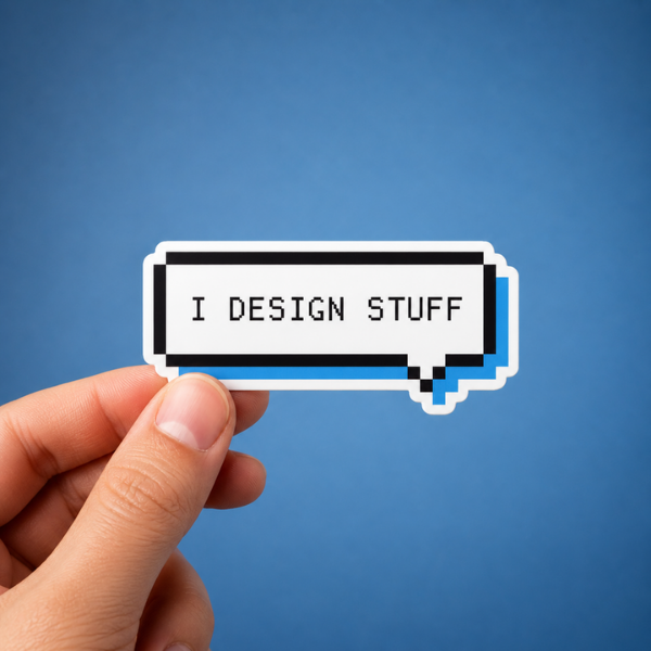 I Design Stuff – Designer Sticker
