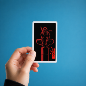 The Silent Shinobi – Itachi Anime Sticker