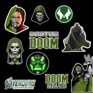 Doom – Doctor Doom Mini Sticker Sheet