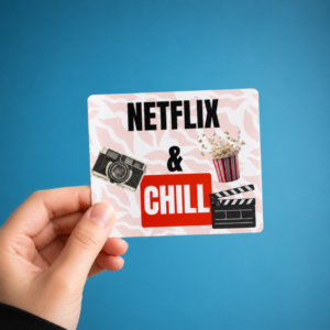 Netflix & Chill – Movie Night Sticker