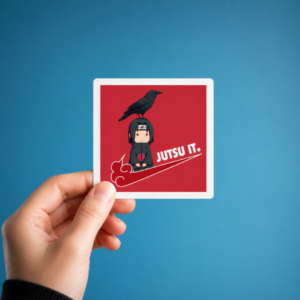 Jutsu It. – Itachi Anime Sticker