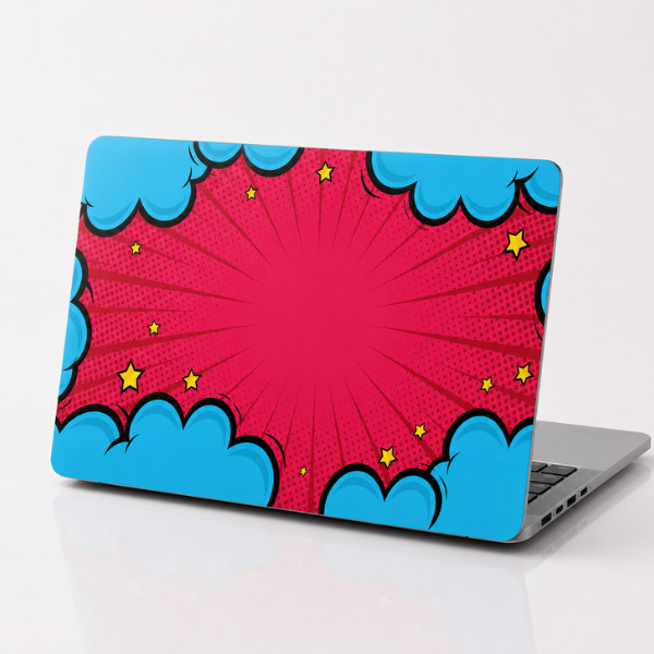Kaboom! – Pop Art Comic Laptop Skin - Image 2