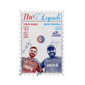 The Legends – Virat Kohli & Rohit Sharma Cricket Sticker